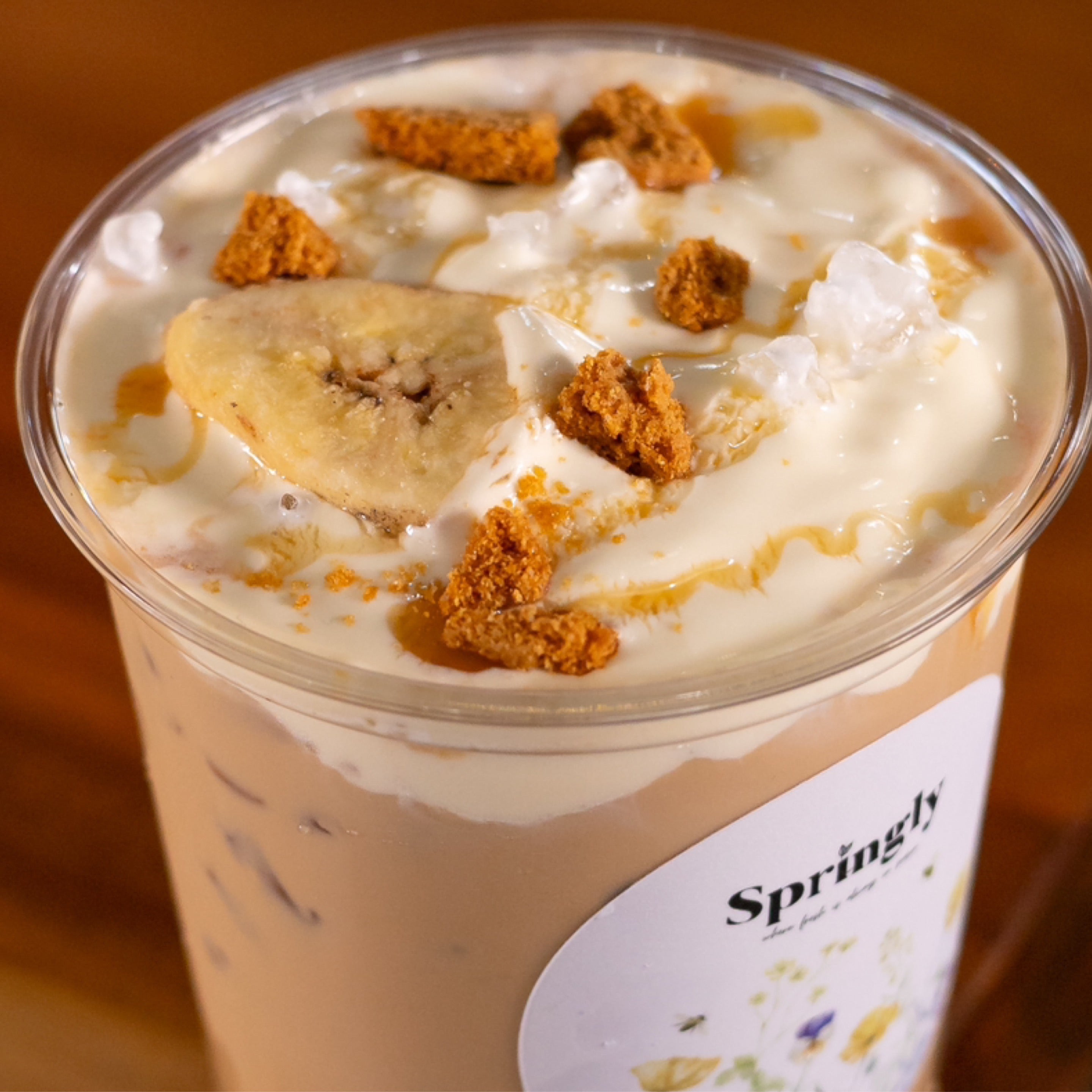 Banana Cream Latte 🍌 ☕️ | Springly
